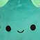 Sea Cucumber, variant on Squishmallows Kids Slipper