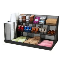 Mind Reader 14-Compartment Large Breakroom Condiment Organizer