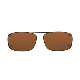 Haven 9 56 Premium Rectangle Clip-On Sunglasses