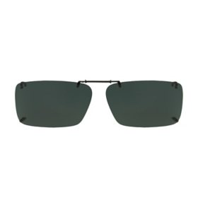 Haven G 58 Premium Rectangle Clip-On Sunglasses