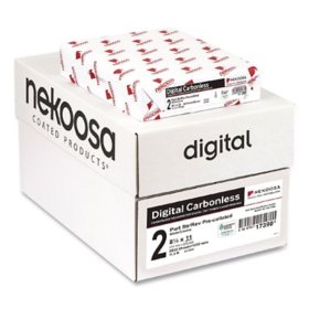 Nekoosa - Fast Pack Digital Carbonless Paper, 2-Part, Straight Sequence - Case