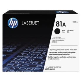 HP 81A Original Laser Jet Toner Cartridge, Black (10,000 Page Yield)