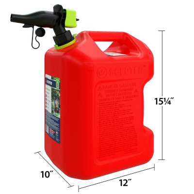 SureCan 5 Gallon Safety Gas Can With Type II Rotating Spout - Sam's Club