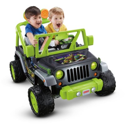 Power wheels deluxe jeep cheap wrangler green