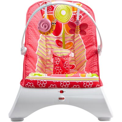 Fisher Price Comfort Curve Bouncer Floral Confetti Sam s Club