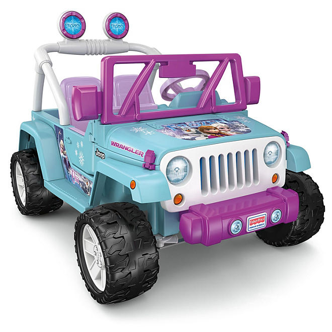 Fisher-Price Power Wheels Disney Frozen Jeep Wrangler