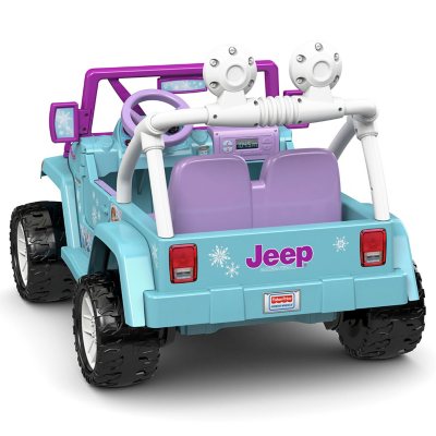 frozen barbie jeep
