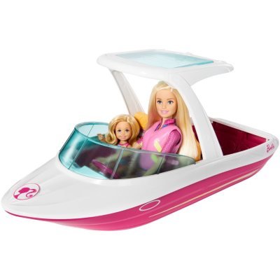 barbie and chelsea ocean view boat playset