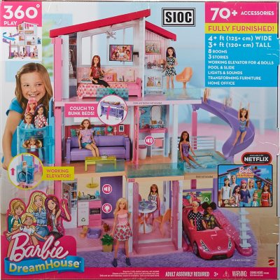 sam's barbie house