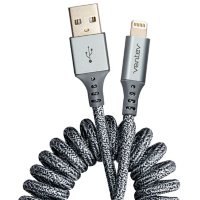 Ventev Chargesync MFI Certified Apple Lightning Helix Cable - 2 Pack
