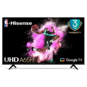 Hisense 65" Class A65H UHD Series 4K Google Smart TV with Dolby Vision HDR - 65A65H