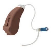 Liberty SIE 128 Channel Speaker-In-The-Ear Hearing Aid Powered by Lucid Technlogy, Brown