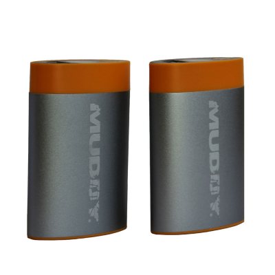 Muddy 3-In-1 Device - Hand Warmer, Power Bank and Flashlight (2-Pack