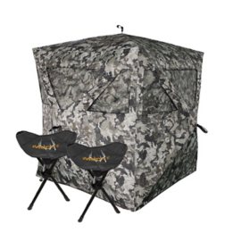 Muddy Ground Blind (with 2 Stools)