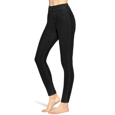 Hue black leggings with on sale pockets