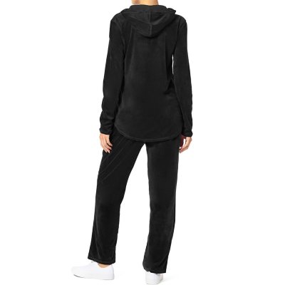ジャケットその他 HUECLOSET velour track jersey SE524 Hue Women's Velour Lounge Set - Sam's Club