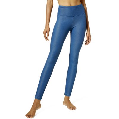 hue high waist denim leggings