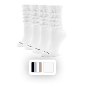 Hue Women's 4-Pack Slouch Sock