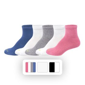 Hue Women's 5-Pack Cotton Mini Crew Sock