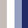 Blue, variant on Hue Women's 4-Pack Retro Stripe Crew Sock