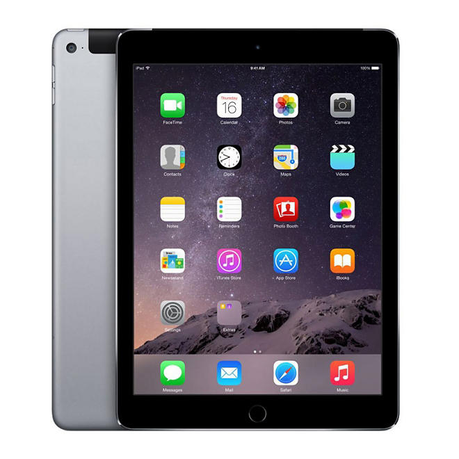 Apple iPad Air 2 Wi-Fi + Cellular 64GB - Choose Color