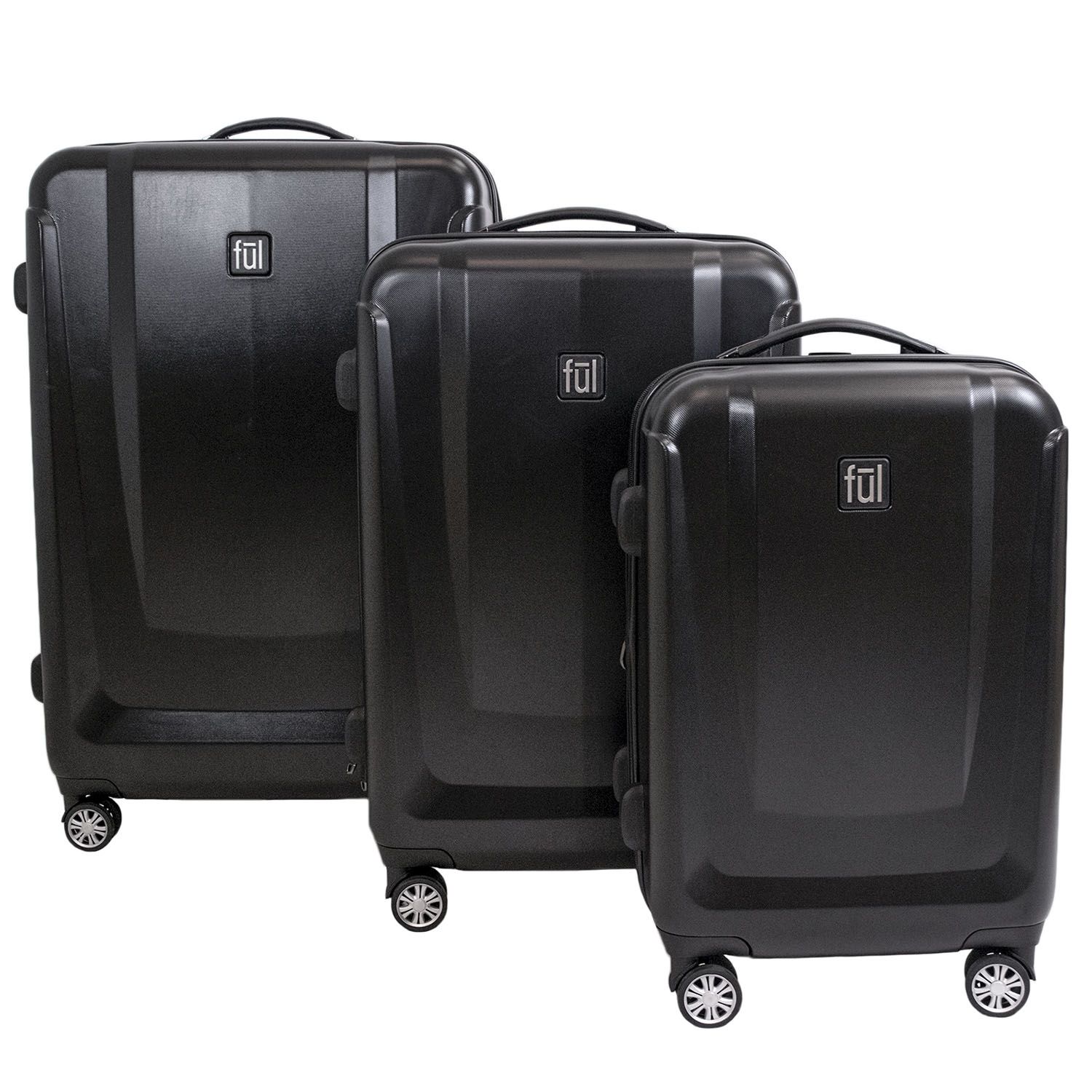 ful Load Rider Hard Case Spinner 3 Piece Luggage Set