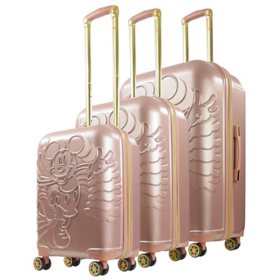 Ful Mickey Mouse Molded Hardside 3-Piece Luggage Set (Assorted Colors)