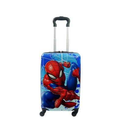 Spiderman suitcase store on wheels