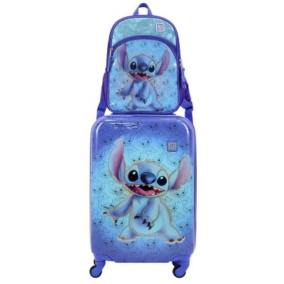 Disney 100 Stitch Kids' 2-Piece Luggage Set - Sam's Club