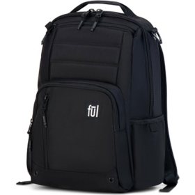 Ful Tactics Collection 15" Laptop Backpack, Phantom Padded Computer Bag, Assorted Colors			