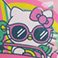 Hello Kitty, variant on Kids Licensed 2-Piece Luggage Set, Assorted Characters