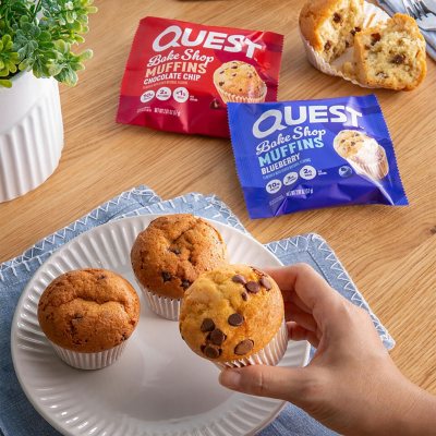 Quest Bake Shop 10g Protein Muffins, Variety Pack, 10 ct.