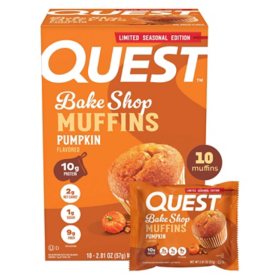 Quest Pumpkin Muffin, 2.01 oz., 10 pk.