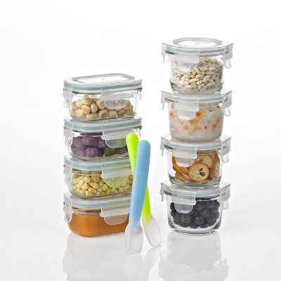 Tempered Glasslock 18 Container Food Storage Set