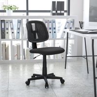 Flash Fundamentals Mid-Back Mesh Swivel Task Office Chair with Pivot Back - BIFMA Certified, Assorted Colors
