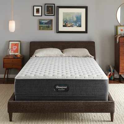 beautyrest silver 14.5 dualcool plush queen mattress reviews