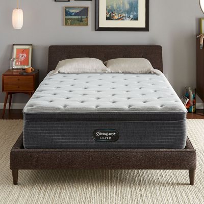 beautyrest silver avondale plush pillowtop king mattress