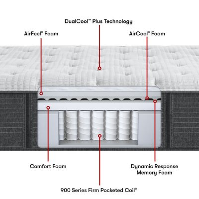 Beautyrest queen deals mattress extra firm