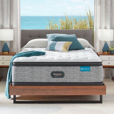 beautyrest silver plush queen mattress