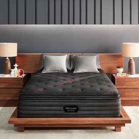 Beautyrest black natasha outlet plush pillowtop king mattress