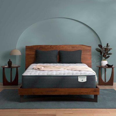 Beautyrest Harmony Lux Anchor Island 13.5' King Firm +5.75' boxspring:- Firm, King, +5.75' boxspring