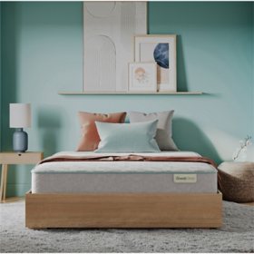 BeautySleep Slumberscape 11.5" Medium Hybrid Mattress Set