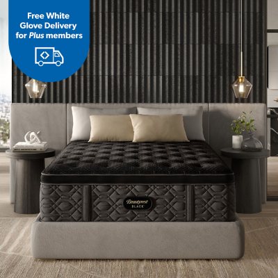 Beautyrest Black Series Mattress Set:- King, Medium PT, +5.5' Boxspring