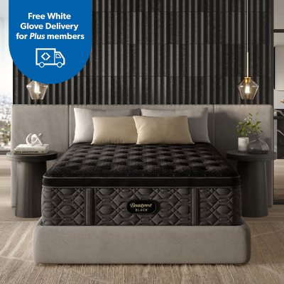 Beautyrest Black Series Mattress Set:- California King, Medium PT, +5.5' Boxspring