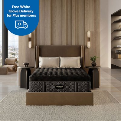 Beautyrest Black Series Four 17.5' Firm Pillow Top Mattress:- King, +5.5' Boxspring