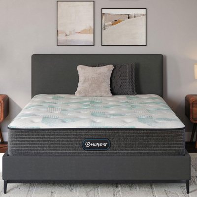 BeautyRest Recharge Vaughn Medium Full LP Set:- Medium, Full, +5.5' boxspring