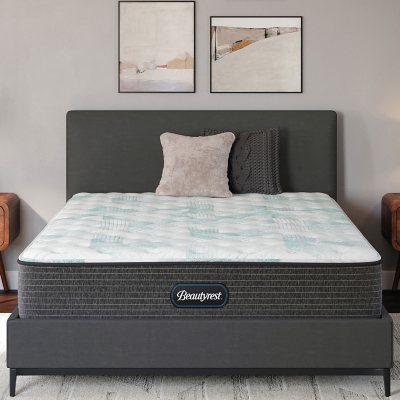 BeautyRest Recharge Vaughn Firm Full LP Set:- Firm, Full, +5.5' boxspring