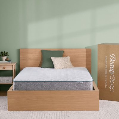 BeautySleep 10' Medium Firm Hybrid Mattress:- King