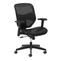 HON VL534 Mesh High-Back Task Chair, Supports up to 250 lbs. (Black)