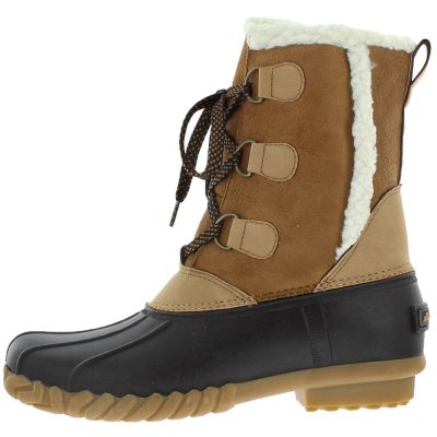 Womens fur lined store duck boots